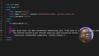 How to rename html tag simultaneously using auto rename extension in visual studio code
