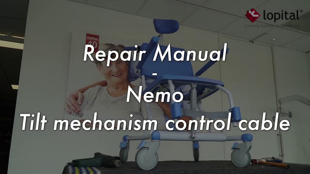 Nemo shower chair repair manual YouTube