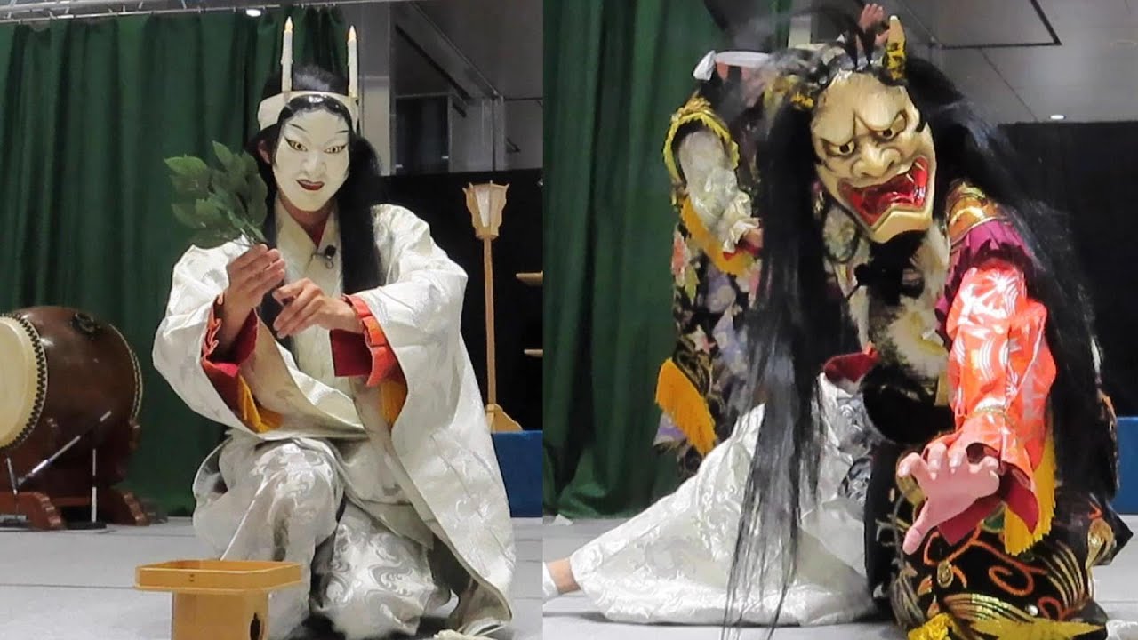 ひろしま安佐北神楽【滝夜叉姫】宮乃木神楽団2022.7.31～広島駅夏祭り