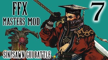 Final Fantasy X Masters Challenge Mod - Part 7 - Sinspawn Gui Boss Battle