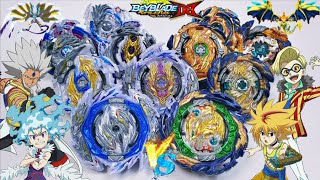 All Longinus Vs All Fafnir Relay Battle Beyblade Burst Db 베이블레이드 버스트 Db All 롱기누스 Vs All 파브닐