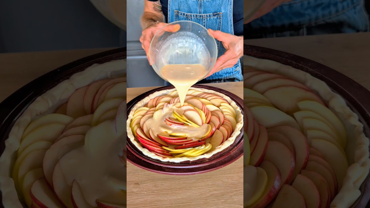 Tarte aux Pommes Normande Fondante