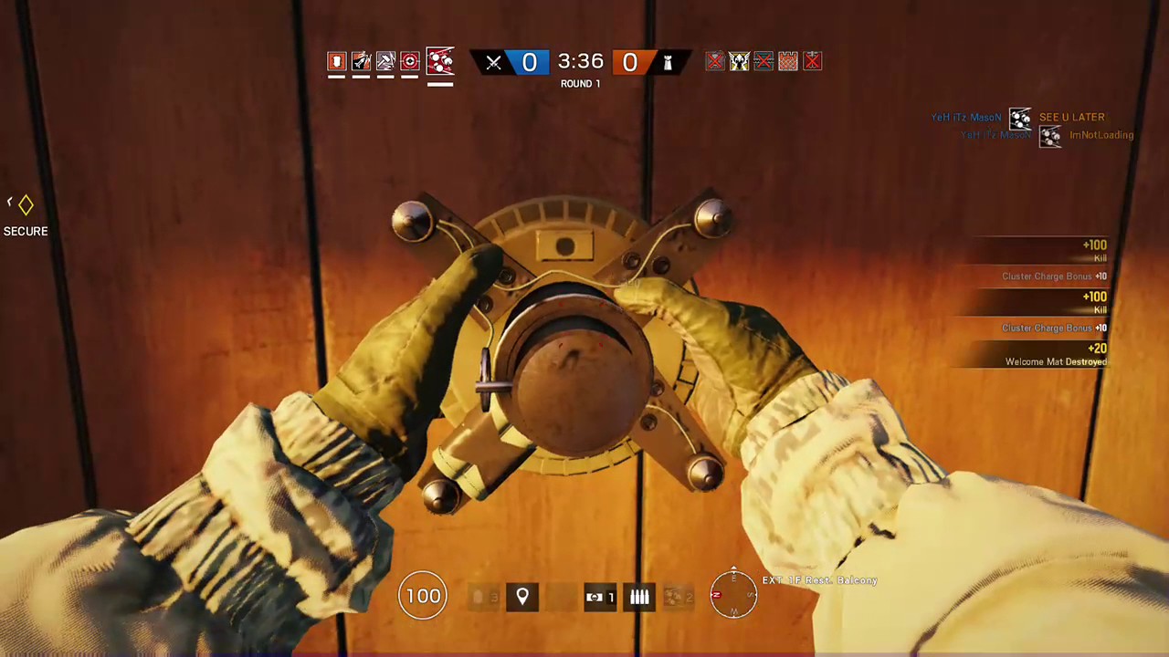 fuze team kill Tom Clancy's Rainbow Six Siege - YouTube