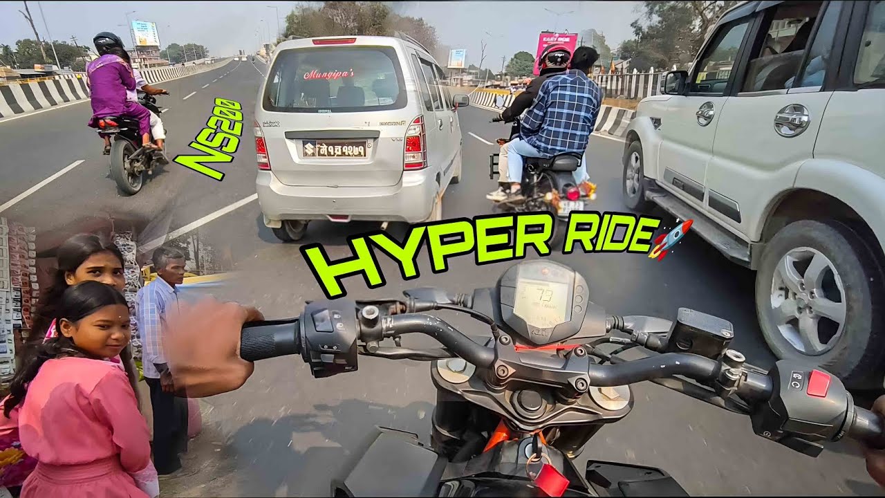 Hyper Ride🚀|Ns200 Vs Duke250 Vs Classic350💀|Crazy Reaction😍|@HNIXRY 