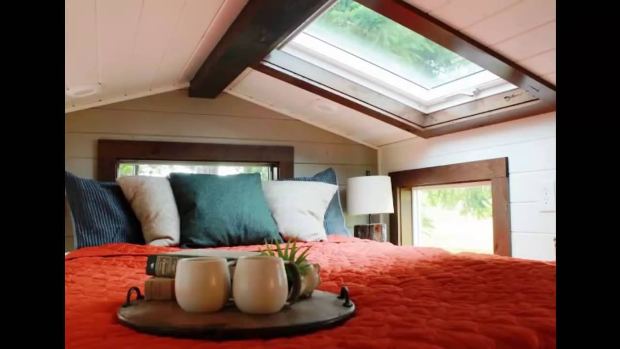 Beautiful Blue Tiny House By Tiny Heirloom - TinyHouseTour