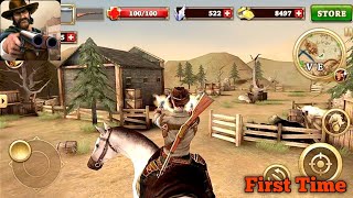 I Am Play First Time West Gunfighter Android Gameplay  Part 1