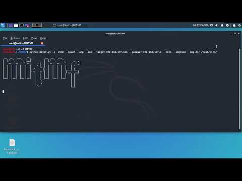 how hackers can control your web browser mitmf kali linux