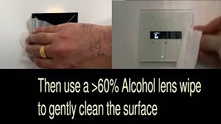 Cleaning Velbus Oled Panels V2