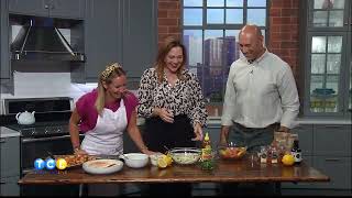 Sheet Pan Chicken Pitas - Sponsored by Nordic Ware Factory Store