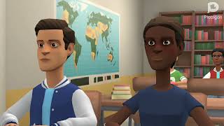 Brianna Comes To School in Plotagon (Part 1)