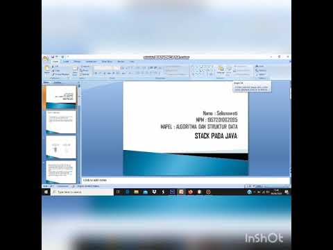 Penjelasan Stack Pada Java