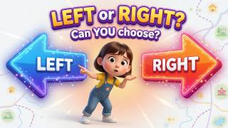 Learn Directions & Maps in 2 Minutes  | Left, Right & Compass Made Easy