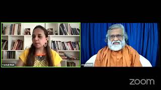 Commentaries on Viveka Chudamani.
Vaishali Shah LIVE with Shri Atma Nambi ( Founder, Upanisha Ananda Mandir (International Human Welfare Foundation), Salem, Tamil Nadu, India)
Topic - Commentaries on Viveka Chudamani. Commentaries on Viveka Chudamani.