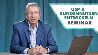 Seminar | USP & Kundennutzen entwickeln