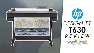 HP DesignJet T630 Review 2021 - Easiest Large Form Plotter Printer! screenshot 3