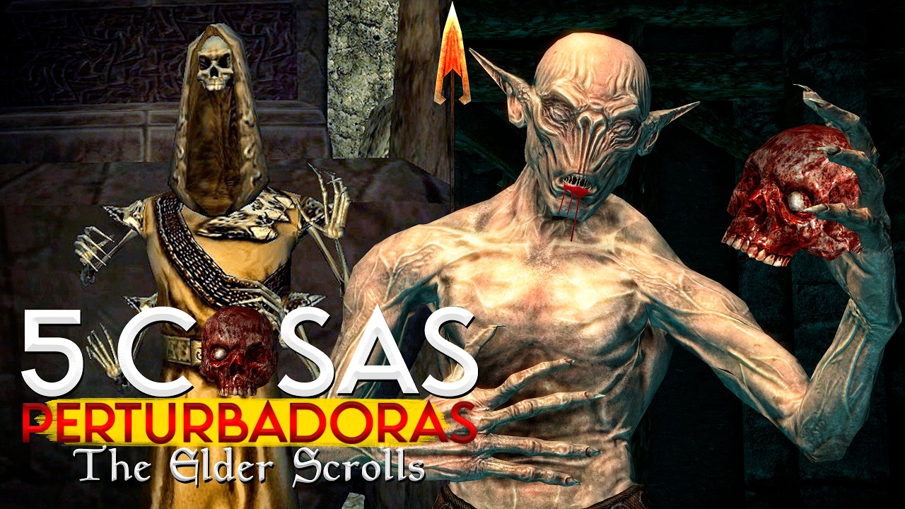 SKYRIM | 5 COSAS PERTURBADORAS DE THE ELDER SCROLLS