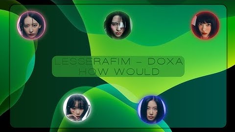 ∆×HOW WOULD LESSERAFIM SING DOXA BY SECRET NUMBER×∆