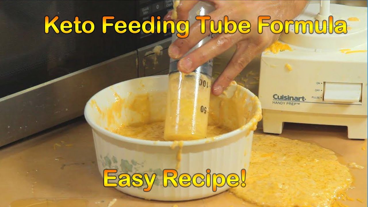 Keto Feeding Tube Formula Recipe EASY!