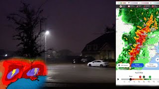 Houston During the Texas Storms on March 22, 2022 Weather Vlog