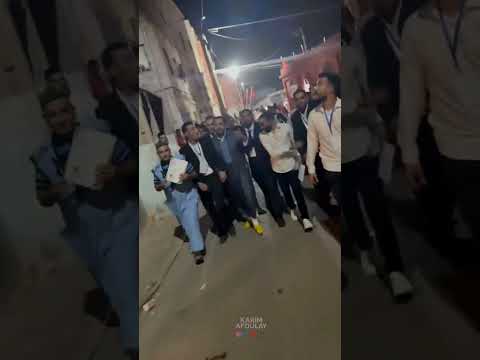 اويس الباشا في حراسة أمنية مشددة فور انتهاء المهرجان ب أزرو