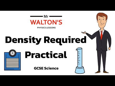 Density of materials required practical from the Particle Model of Matter topic of GCSE Science.