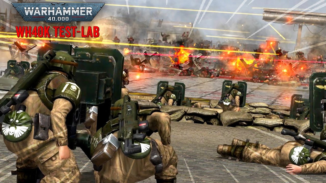 Can 80 HEAVY WEAPONS obliterate CHAOS army ?!