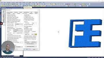 How to change default settings in Femap  with Preferences