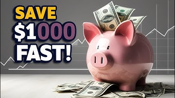 Save $1000 Fast with These 10 Simple Tips! | 10 Genius Ways to Save Money Fast (Start Today!)
