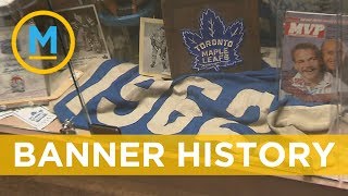 Ultimate Maple Leafs fan has the original 1962 Stanley Cup banner | Web Exclusive Wealth