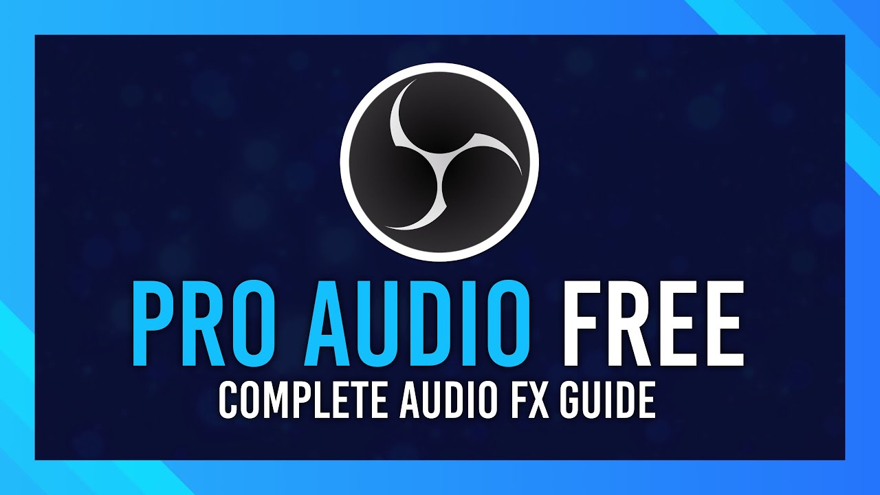 PRO Audio Guide | Studio Sound on CHEAP MICS | Quiet Game when Speaking | OBS Studio Guide thumbnail