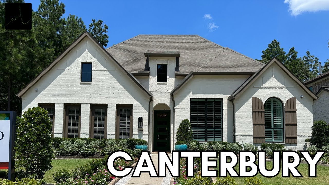 🥰 HIGHLAND HOMES Artavia Canterbury Plan Over 2700 SF HOUSTON