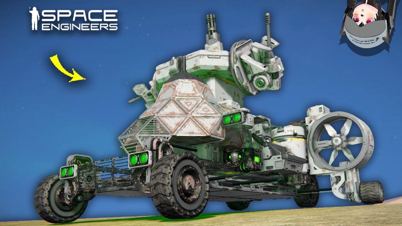This Base Starter is Three Vehicles at Once, Space Engineers ...