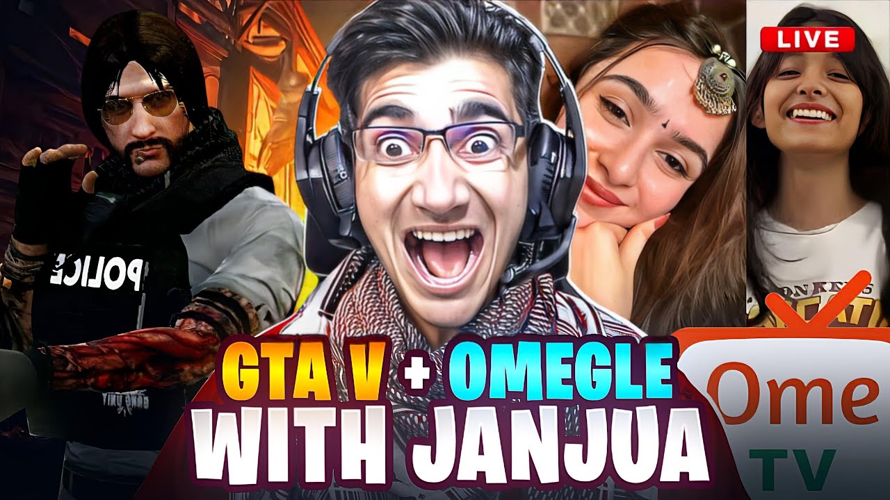 Janjua Is Live Omegle & Chill Stream & Gta 5 Roleplay Full Screen  On Kick !!!| JANJUA IS LIVE