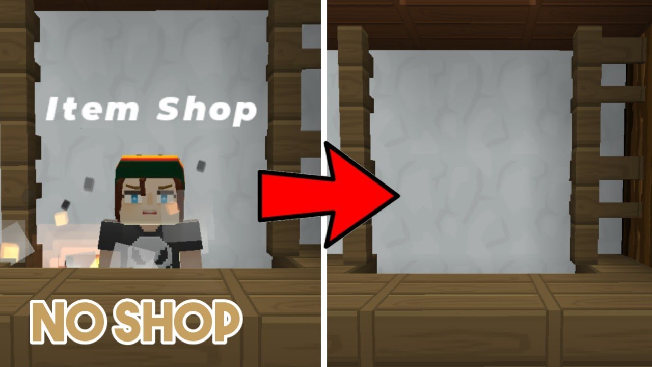 How to Remove Shop in Bedwars | Blockman Go - YouTube