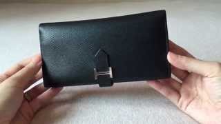 HERMES Bearn Long Wallets