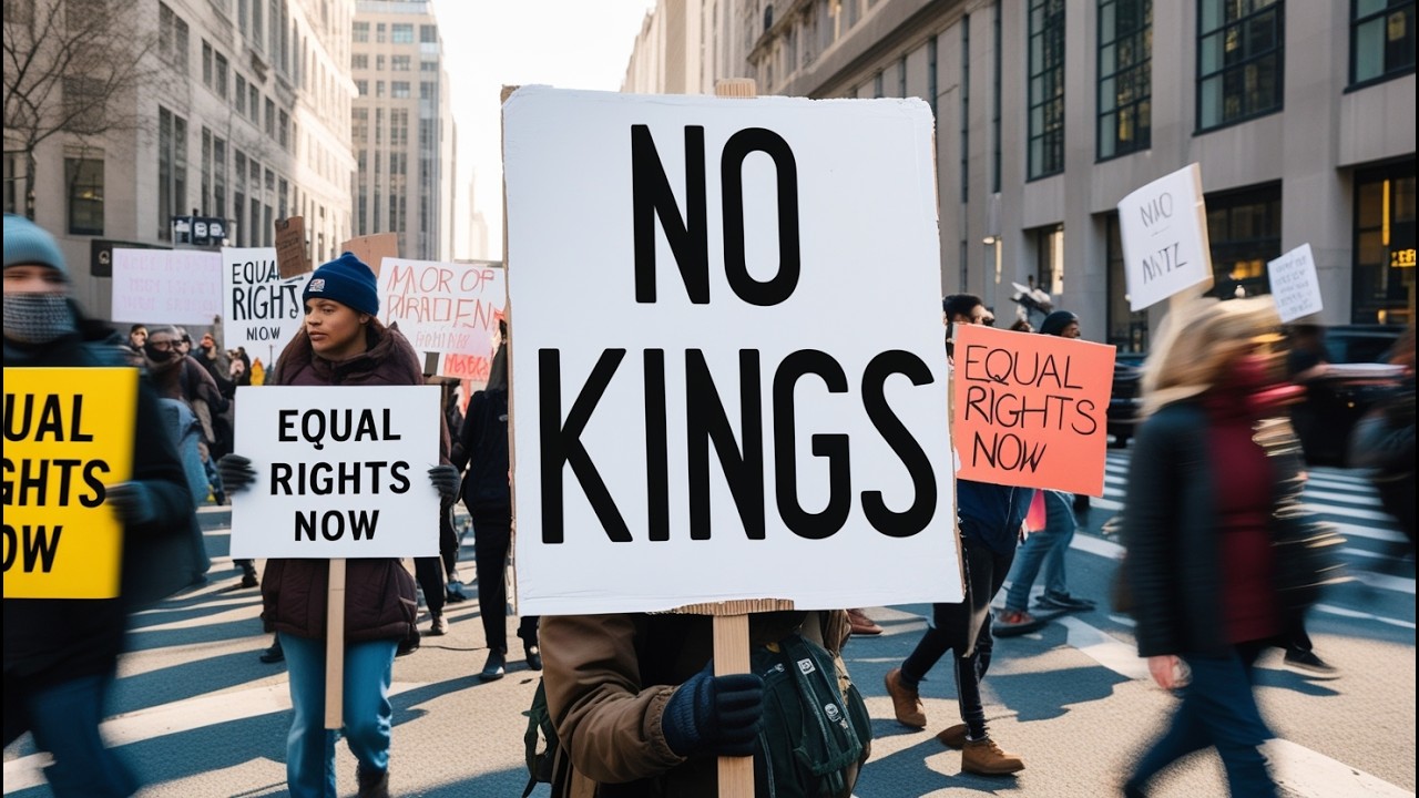 🪧 What Do “No Kings” Protest Signs REALLY Mean?