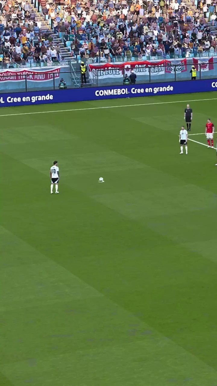 Messi free-kick goal #copaamerica  ? #argentina ?? #canada ?? #copaamerica2024 #messi