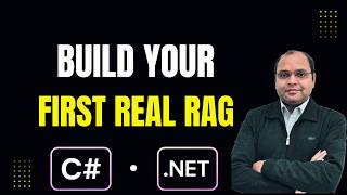 Build a Real RAG Application in C# | .NET, Semantic Kernel & PostgreSQL