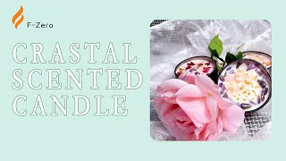 Crystal Infused Candle And Crystal Journey Candle