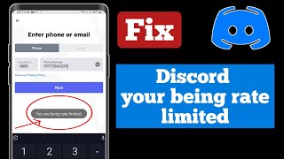 How To Fix Your Being Rate Limited Discord Discord Your Being Rate Limited