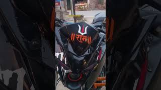 ram name sticker in ns bike and full modification