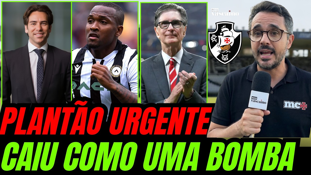 POR ESSA NOTÍCIA NINGUÉM NO VASCO ESPERAVA! MUITA GRANA ENTRANDO E REFORÇO DE GRANDE NÍVEL!