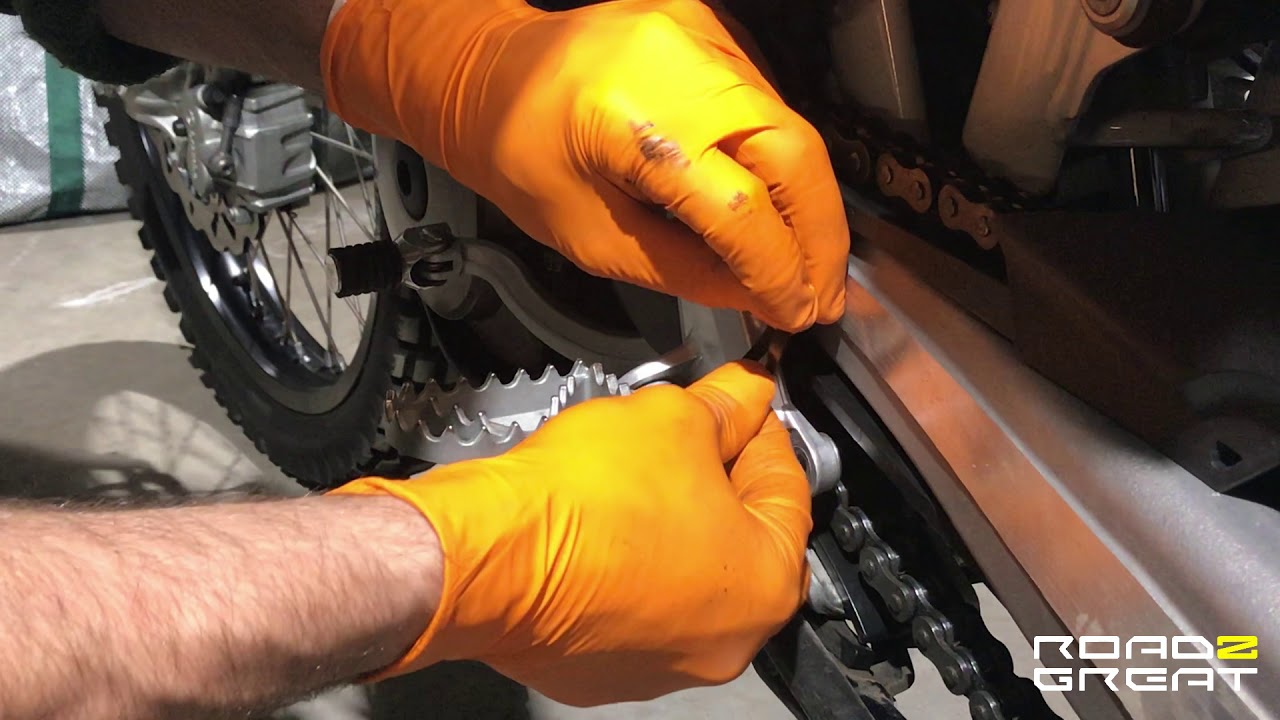 Rally foot peg installation - YouTube