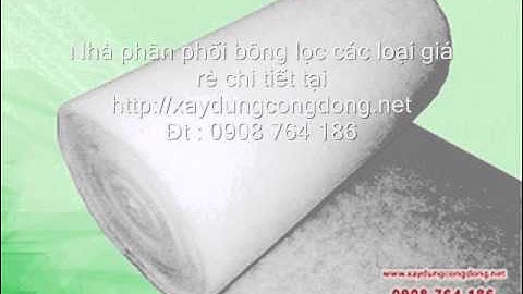 Bông lọc bụi,bông lọc hồ cá,tấm lọc bụi,lưới lọc bụi