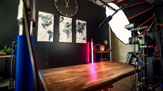 My Minimal 2021 Youtube Studio Desk Setup Tour