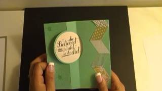 Stampin' Up! Circle Framelit Die & Samples