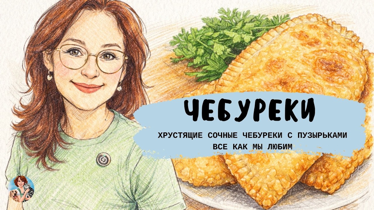 ЧЕБУРЕКИ С СОКОМ! Заварное тесто с пузырьками