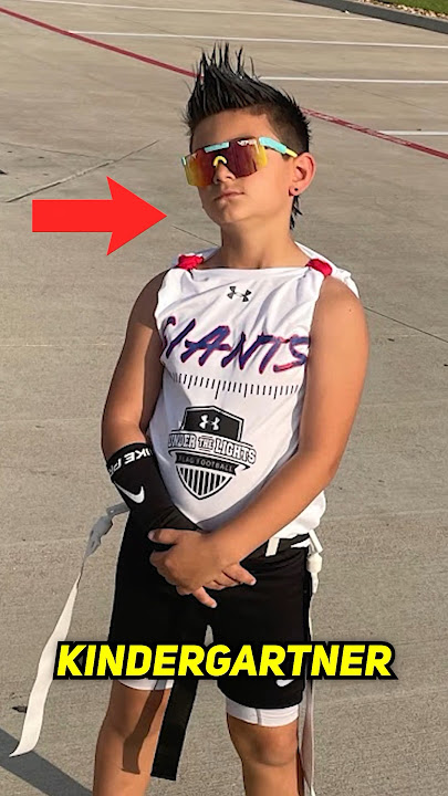 This 6 Year Old Is BETTER Than Joe Burrow! #football #niccoschultz #babylamarjackson #flagfootball