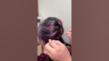 Cách làm nhanh 01 kiểu tóc cho quý bà, bà sui