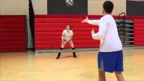 Volleyball Forearm Passing Technique: Full Motion (GetFitivity.com)